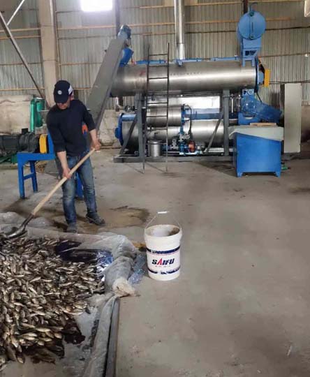 fishmeal making workshop
